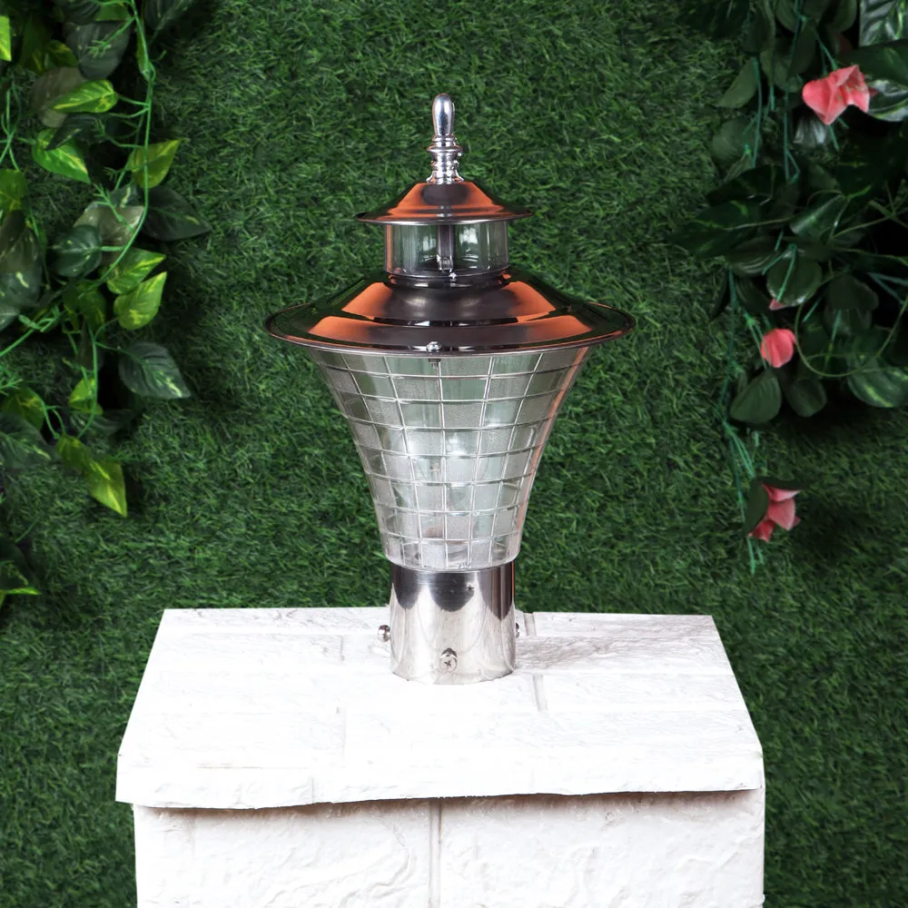 Textured Glass Designer Mini Outdoor Light Single Piece