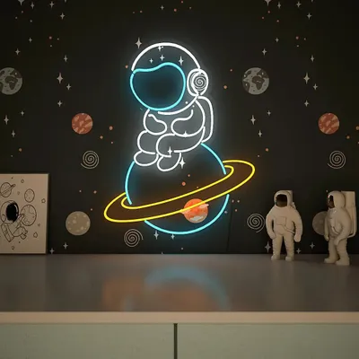 The Astronaut Baby LED Neon Light