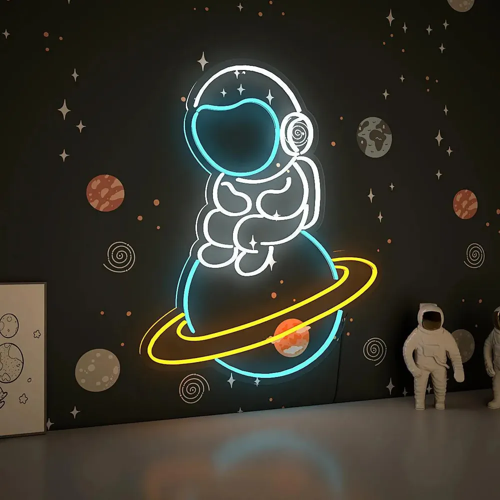 The Astronaut Baby LED Neon Light