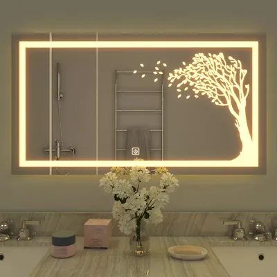 The Autumn Tree LED Bathroom Mirror