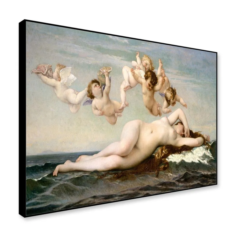 The Birth of Venus 1875 Framed Wall Art With Frame