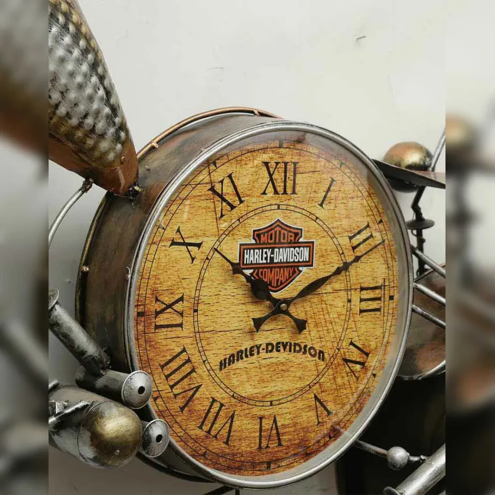 The Bullet Clock Metal Wall Art