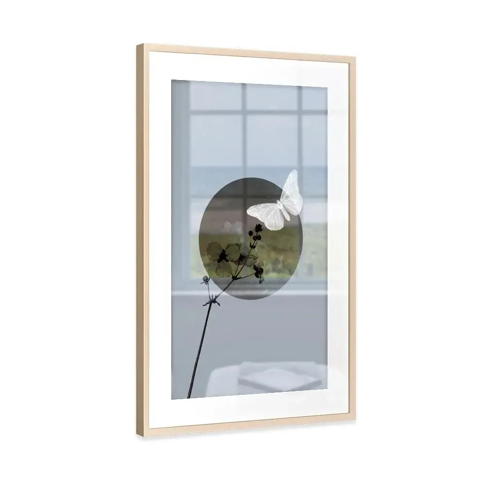 The Butterfly Moon Framed Wall Art- Large