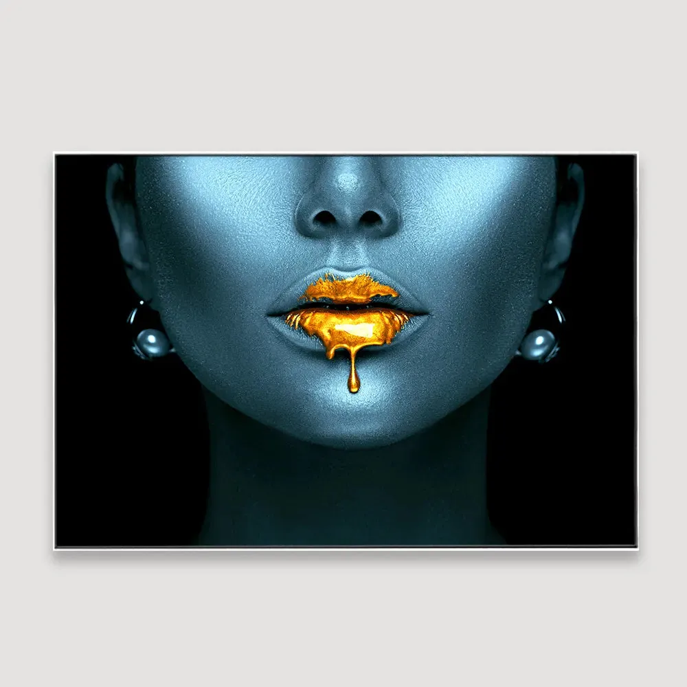 The Euphoria Makeup Framed Wall Art With Frame