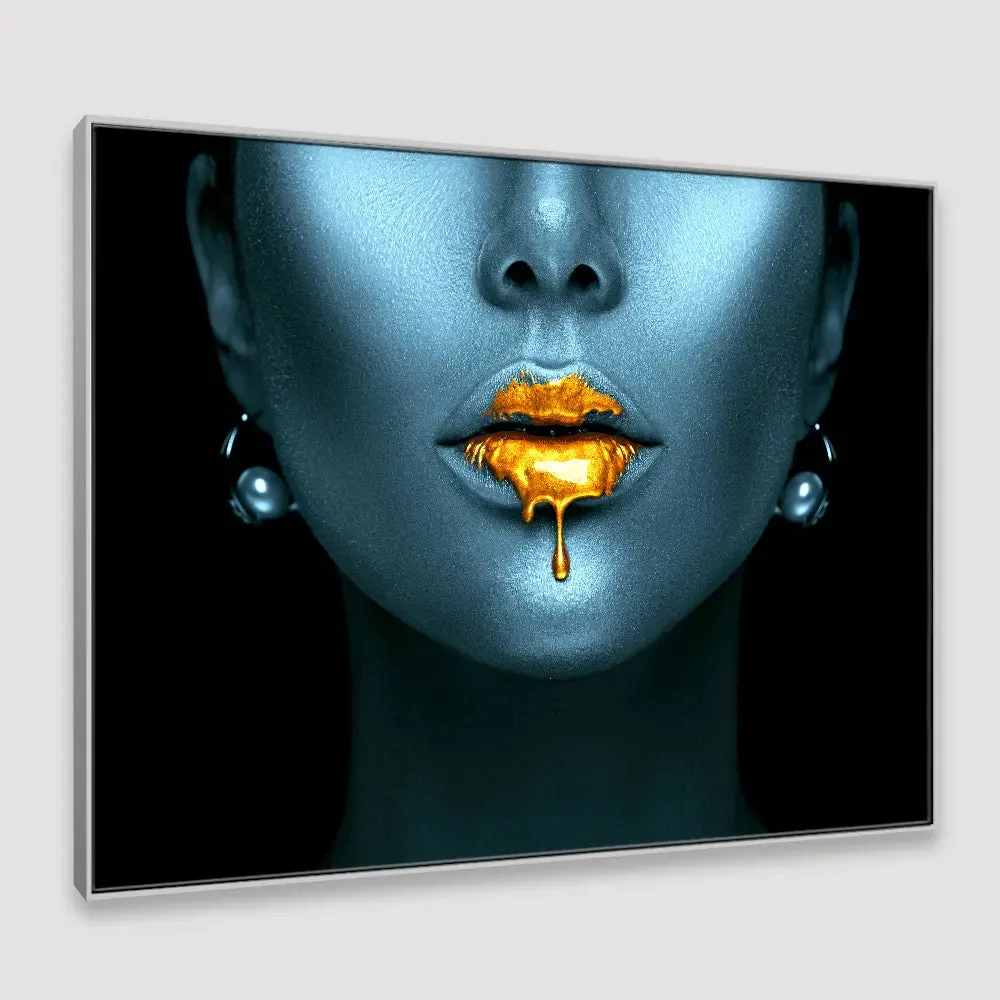 The Euphoria Makeup Framed Wall Art With Frame
