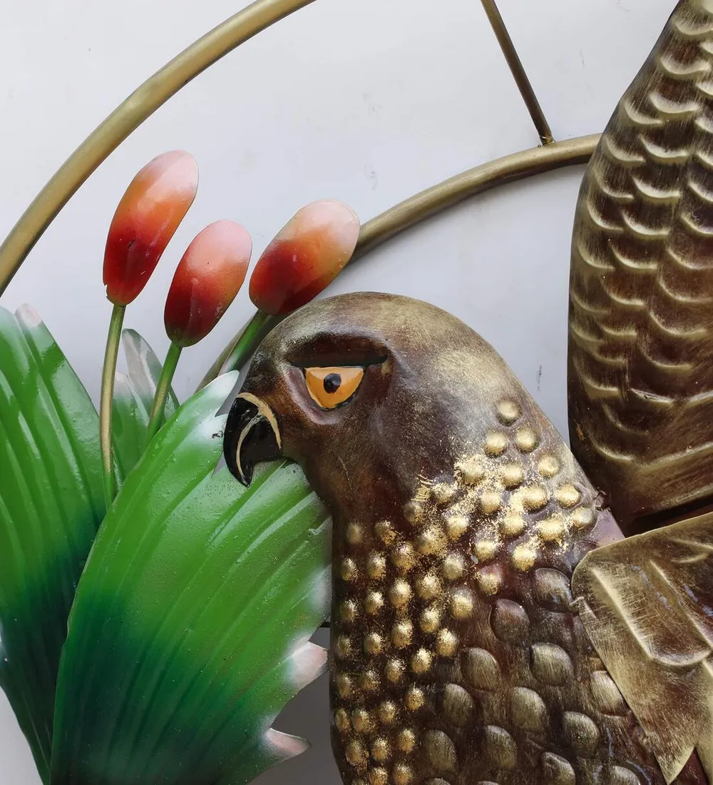 The Ferocious Kite LED Metal Wall Decor