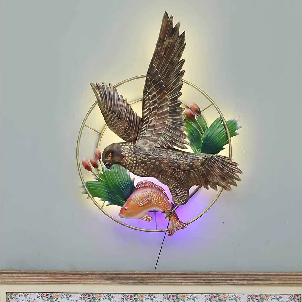The Ferocious Kite LED Metal Wall Decor