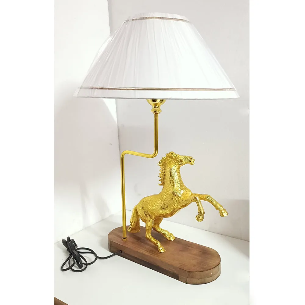 The Golden Stallion Designer Table Lamp