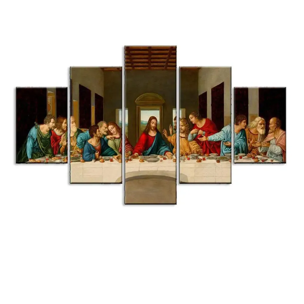 The Last Supper Canvas Wall Painting