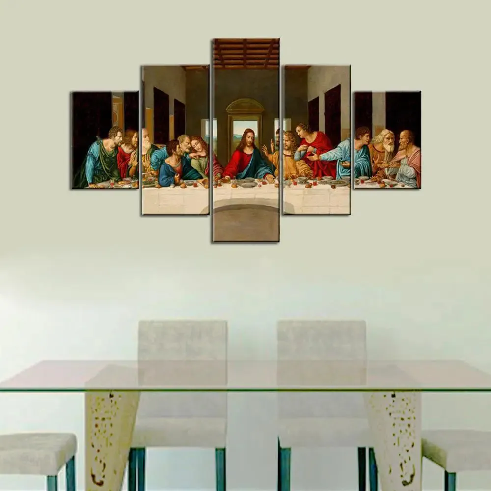 The Last Supper Canvas Wall Painting