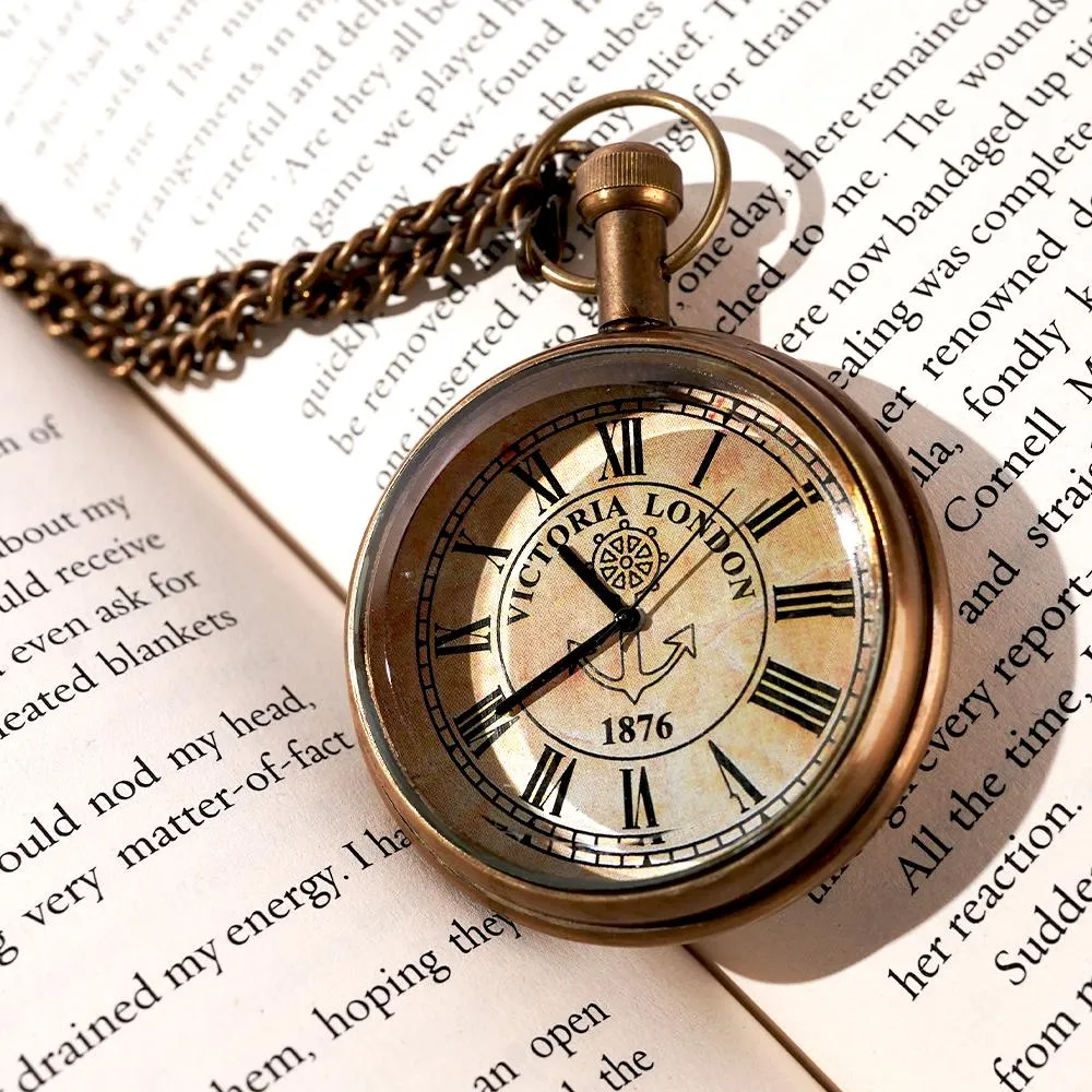 The London Way Classic Vintage Pocket Watch