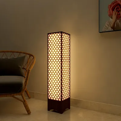 The Moroccan Designer Wood Floor Lamp / Floor Light / Modern Lamp