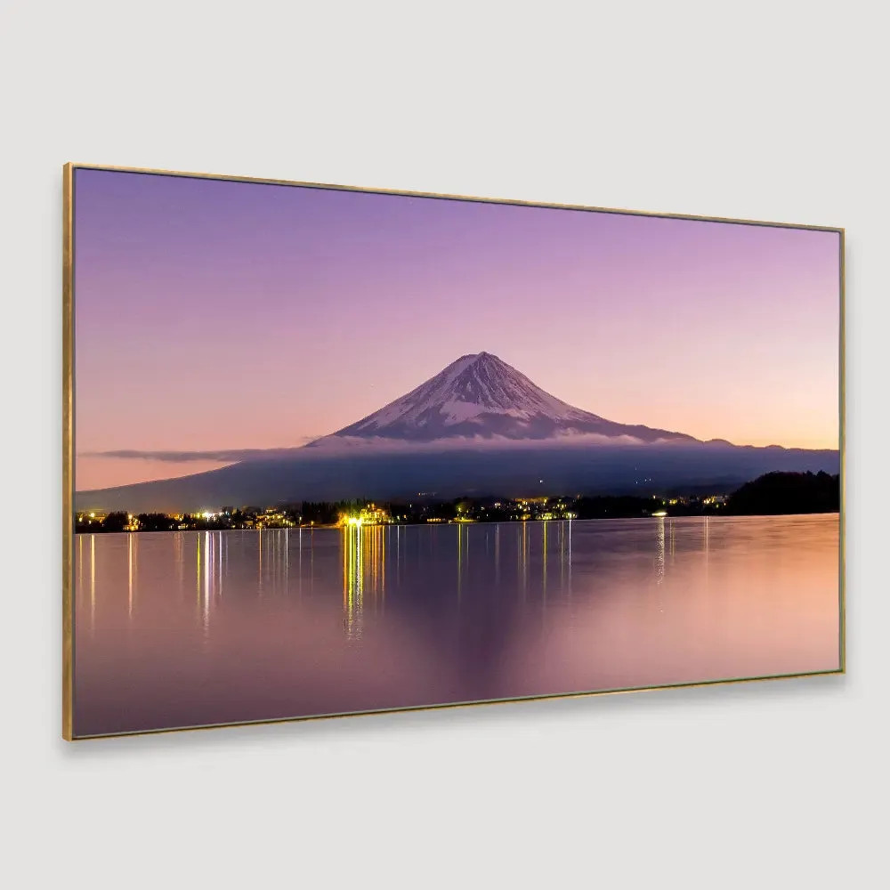 The Mount Fuji Framed Wall art With Frame