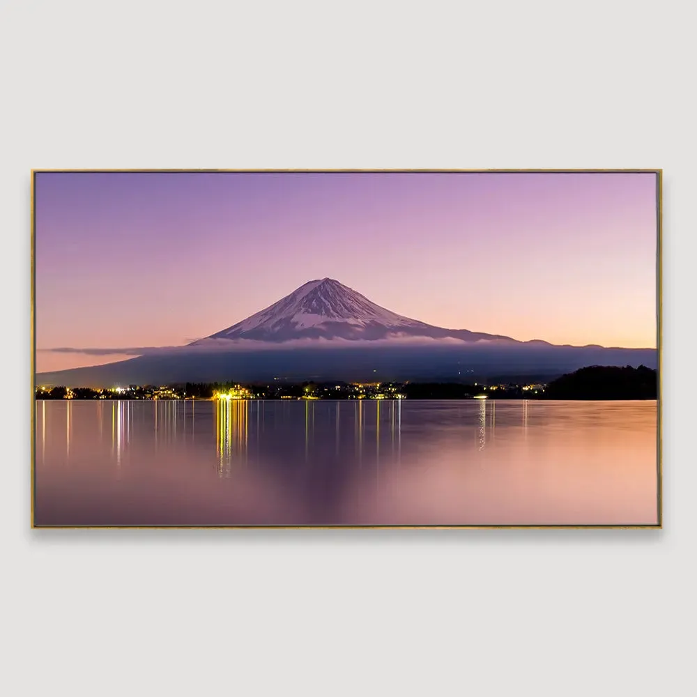 The Mount Fuji Framed Wall art With Frame