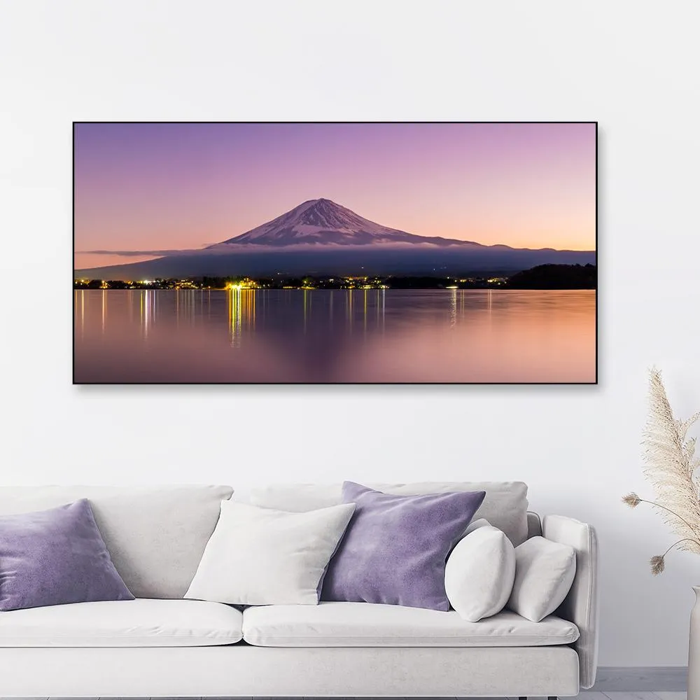 The Mount Fuji Framed Wall art With Frame