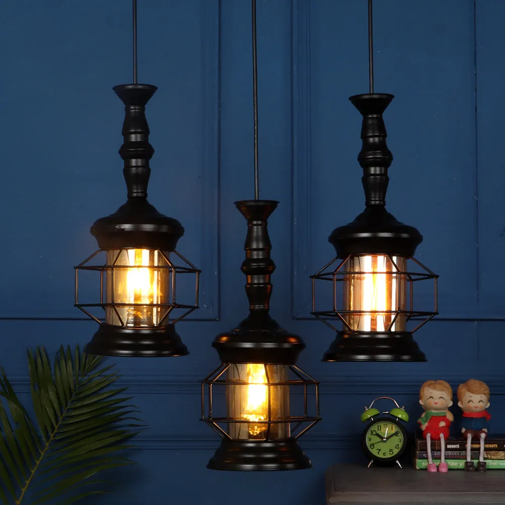 The Old Age Cagey Black Cluster Hanging Lights