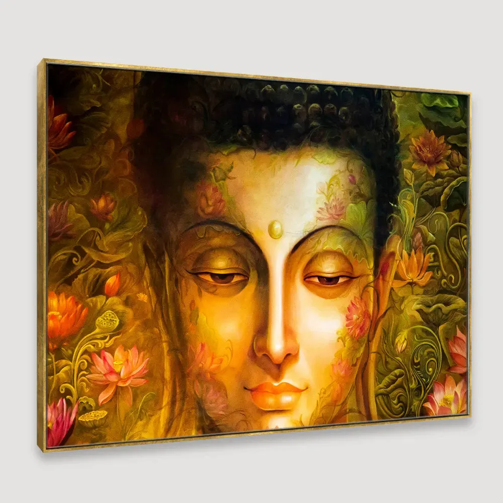 The Sublime Buddha Framed Wall Art With Frame