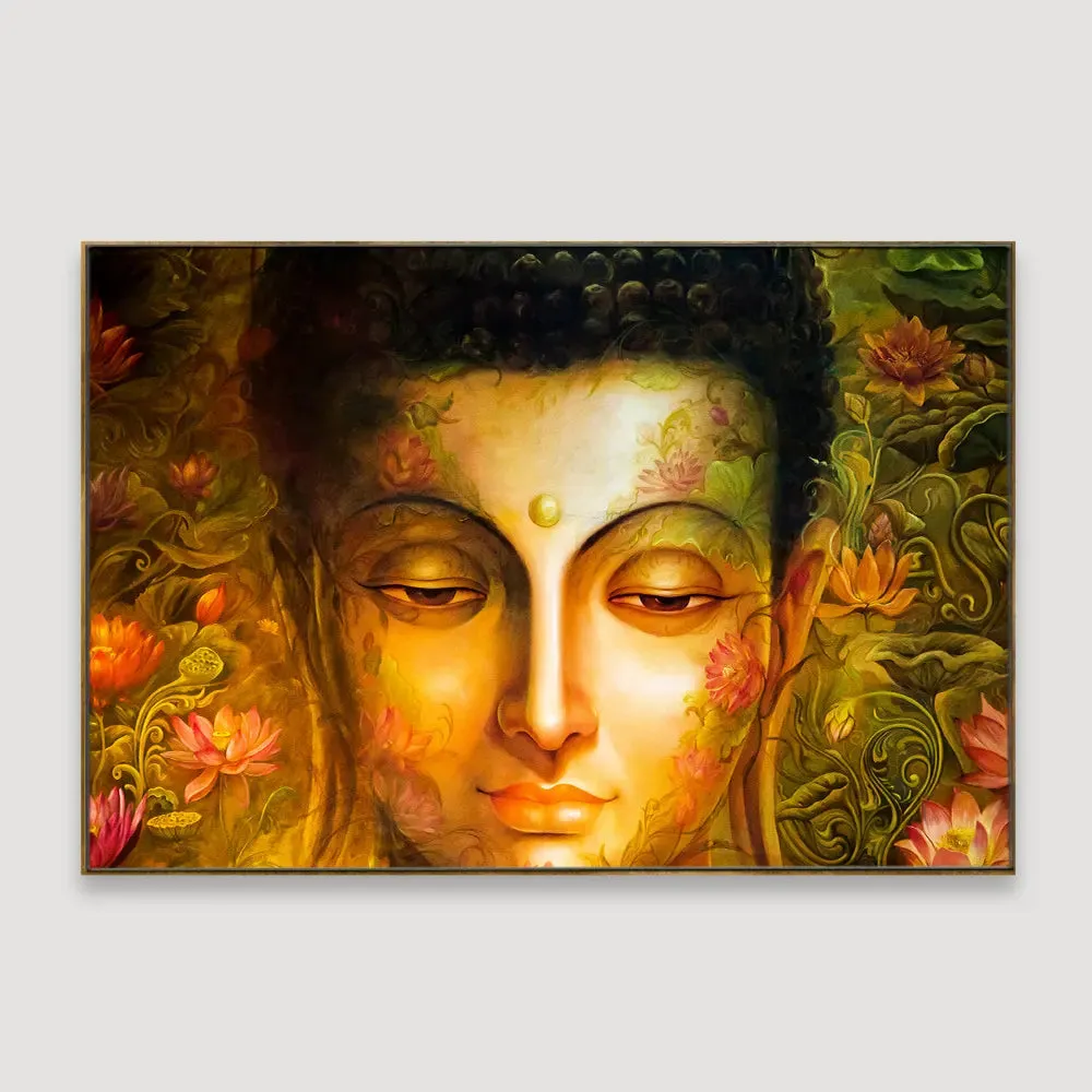 The Sublime Buddha Framed Wall Art With Frame