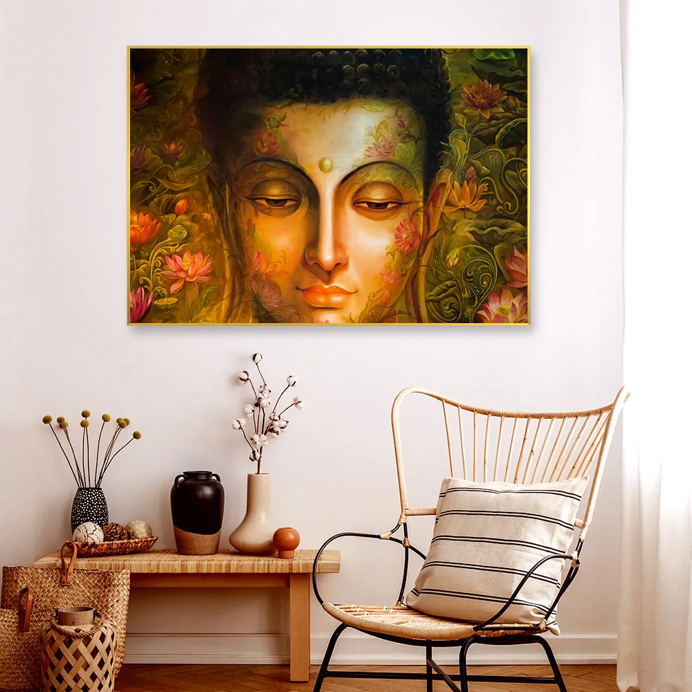 The Sublime Buddha Framed Wall Art With Frame
