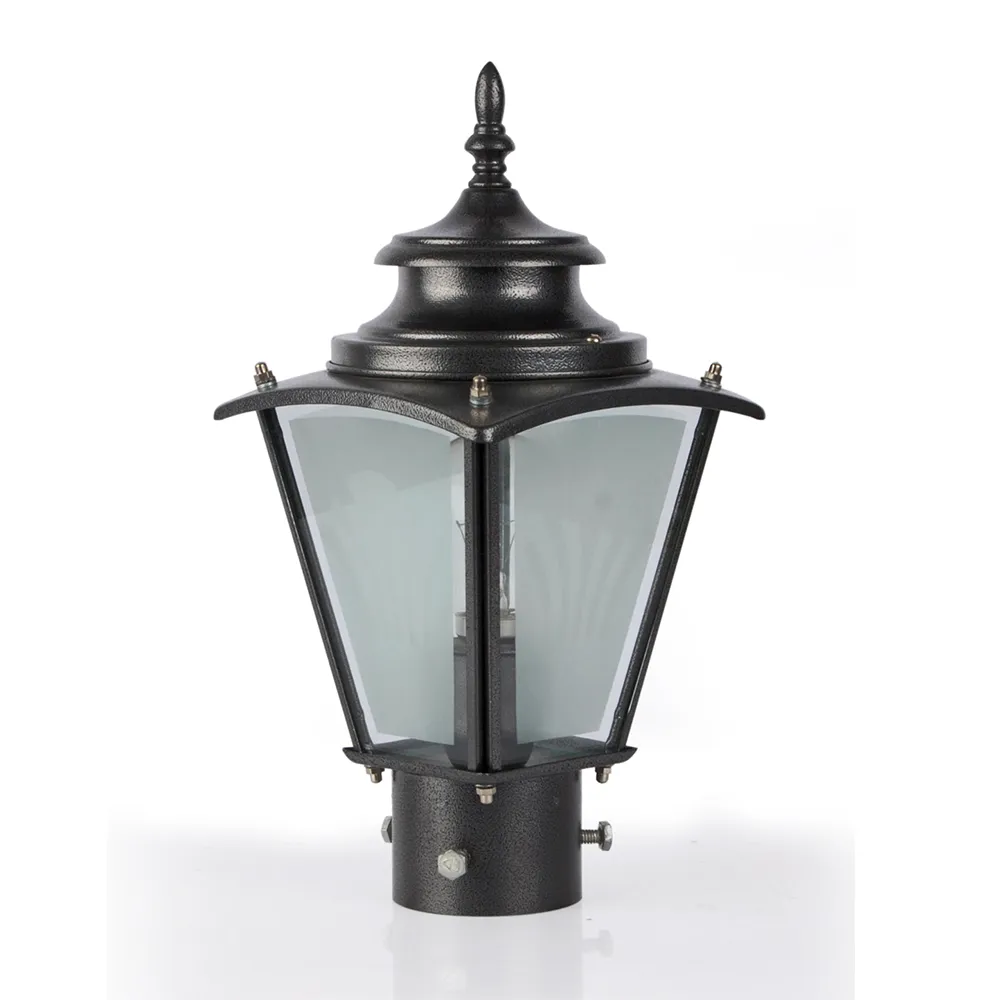 The Victorian Age Black Outdoor Lamp/ Gate light