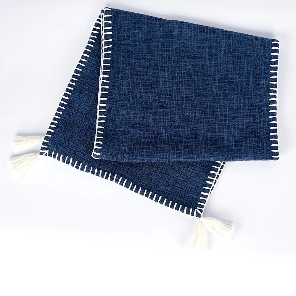 Thread Edge Jute Table Runner