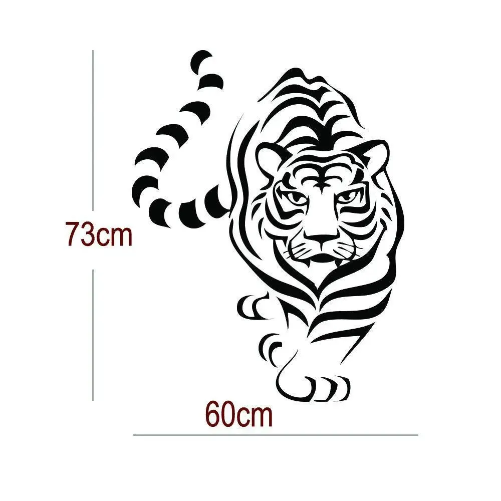 Tiger Wall Sticker High Quality Self Adhesive Vinyl