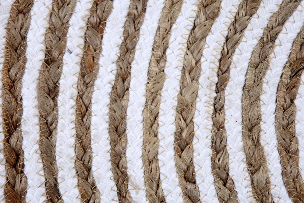 Timeless Designer Handwoven Jute Rug M (4*6 ft)