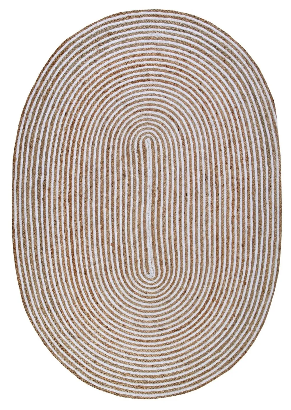 Timeless Designer Handwoven Jute Rug M (4*6 ft)