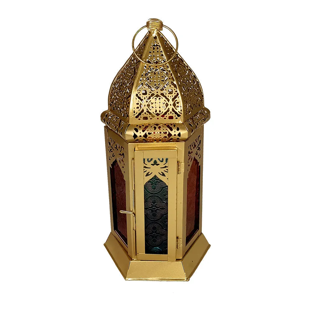 Timeless Intensely Crafted Moroccan Lantern Small- 6x5x12(inches)