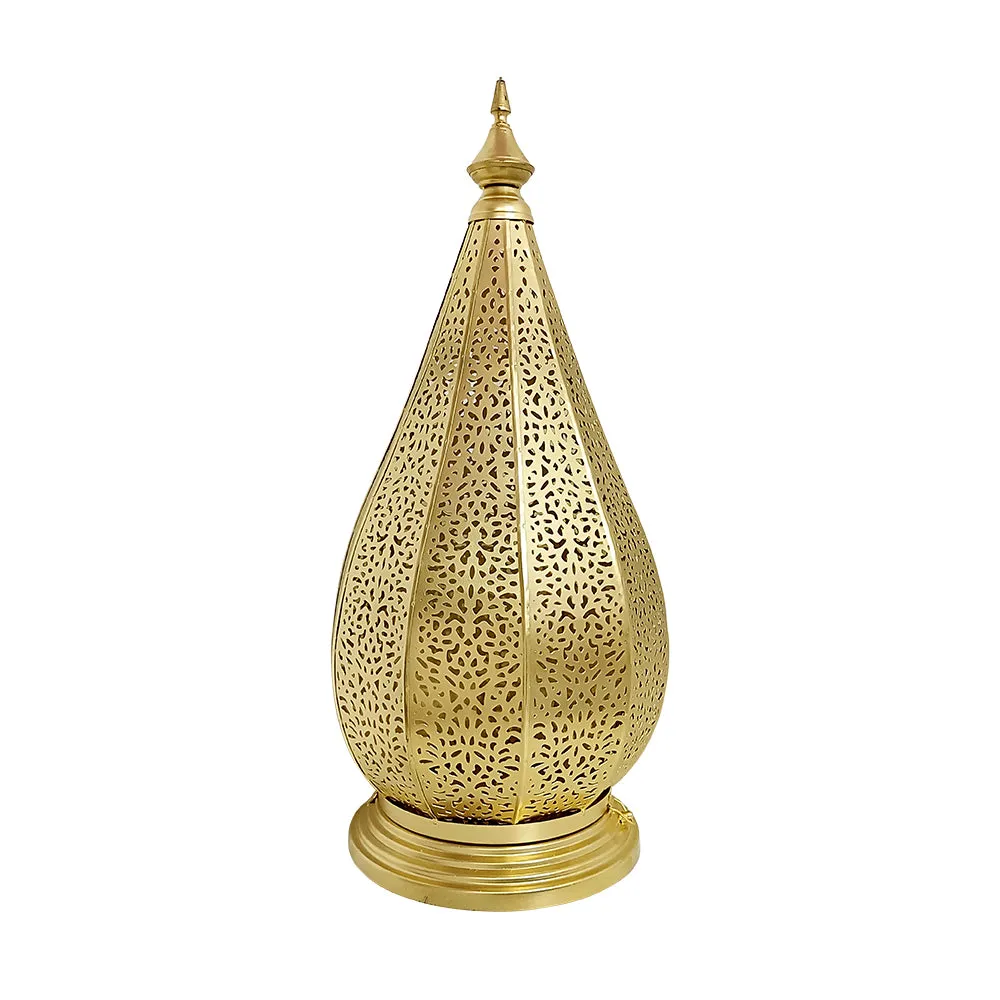 Tomb Motif Designer Moroccan Lantern Small: 11x11x23(inches)