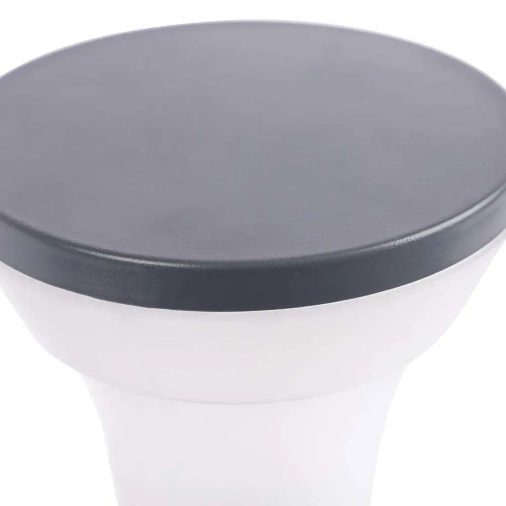 Torch Motif Warm Decorative Outdoor Gate Light