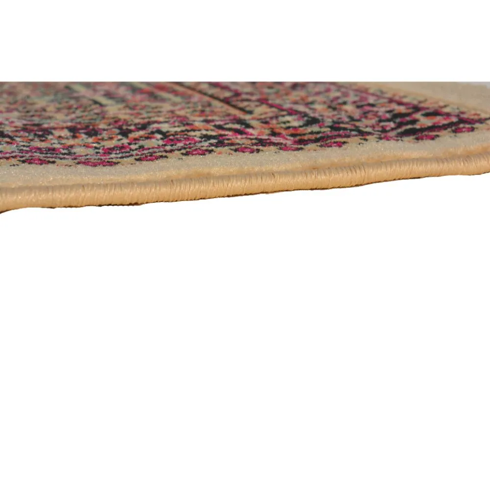 Traditional Craftsmanship Designer Beige Polyproplene Area Carpet 3X5ft