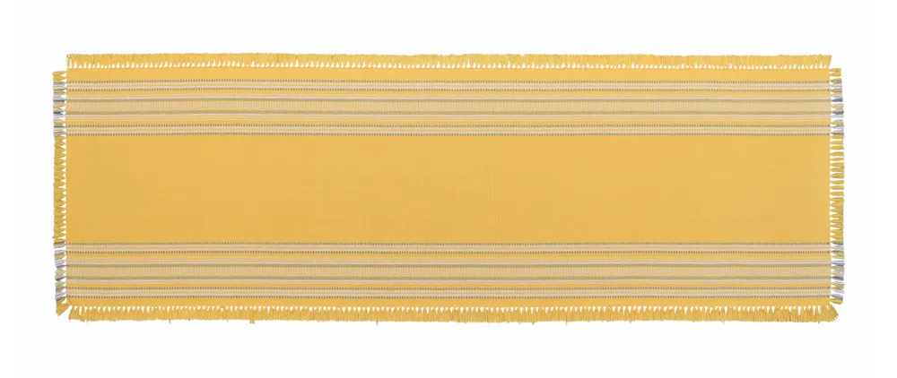 Traditional Designer Cotton Yellow Table Runner