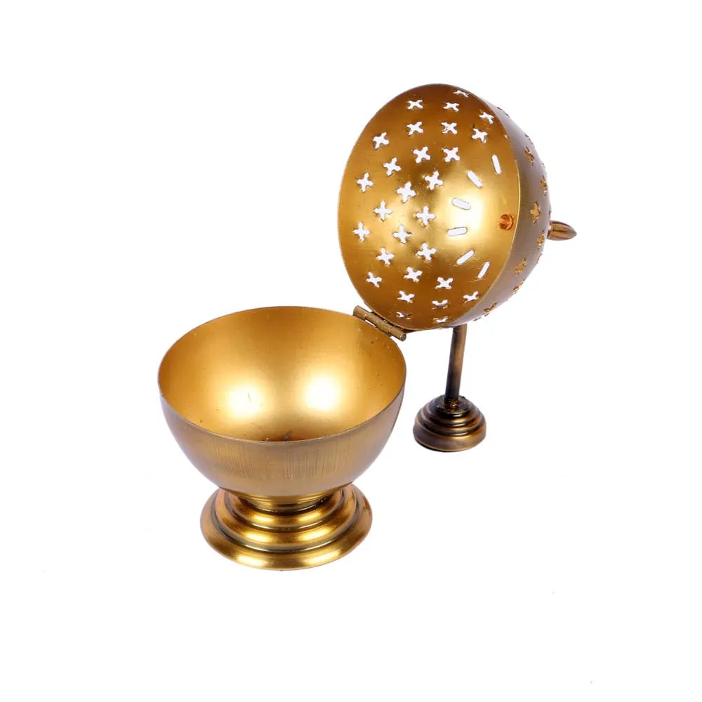 Traditional Designer Golden Lobaan Daan With Handle