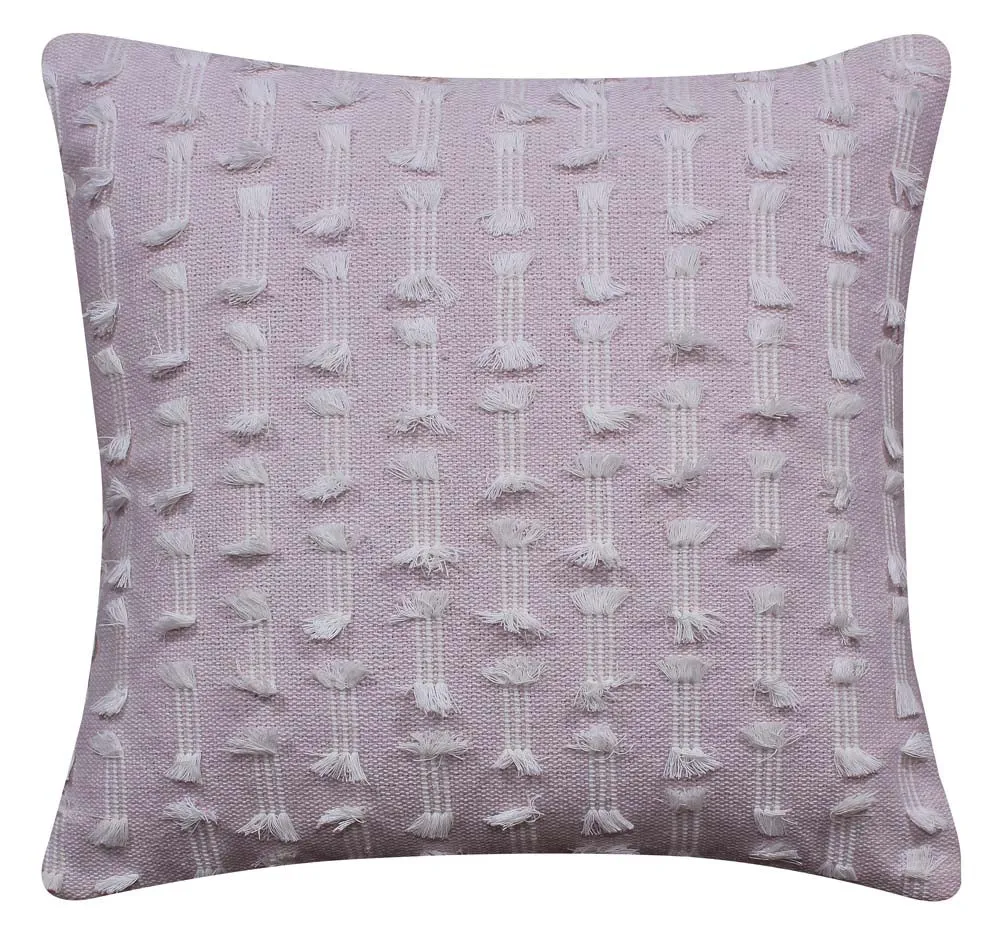 Traditional Designer Handwoven Mauve Cushion Cover