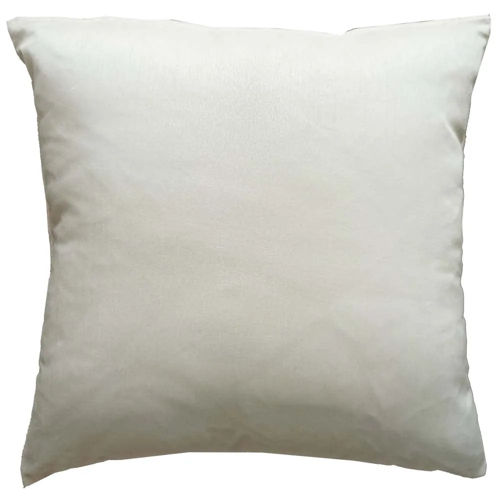 Traditional Embroided Poly Dupion Cushion Cover