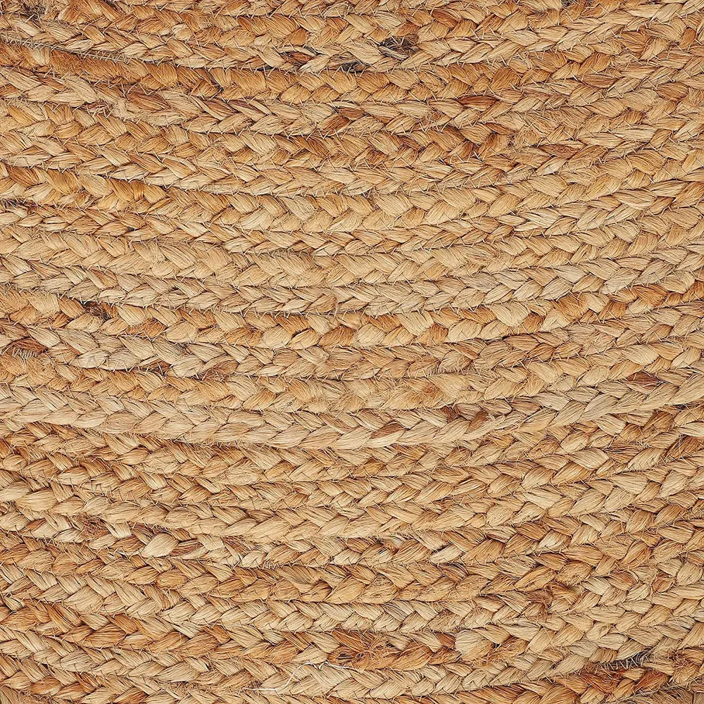 Traditional Finely Woven Round Jute Rug XS (2*2ft)
