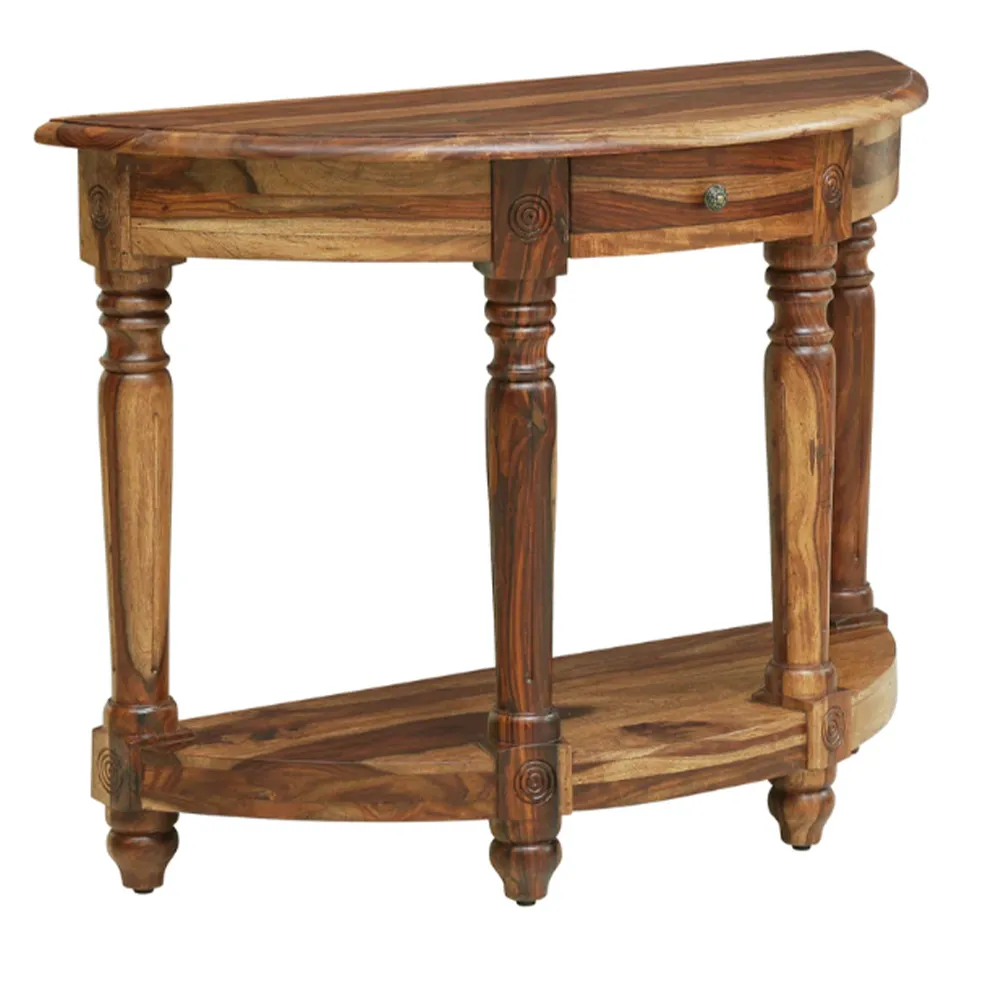 Traditional Foot Designer Sheesham Wood Console Table