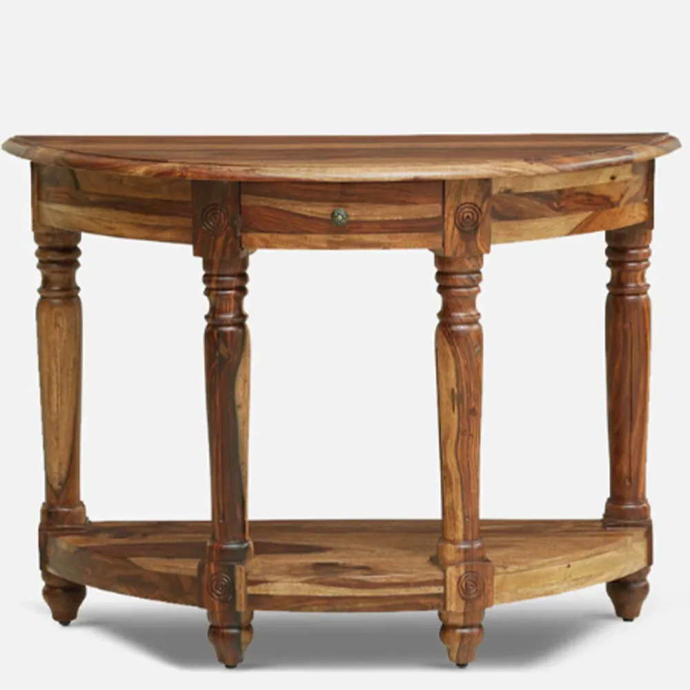 Traditional Foot Designer Sheesham Wood Console Table