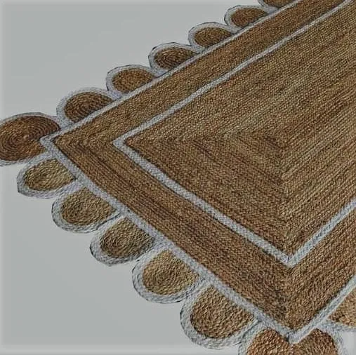 Traditional Jute Designer Handwoven Rug XS (2*3ft)