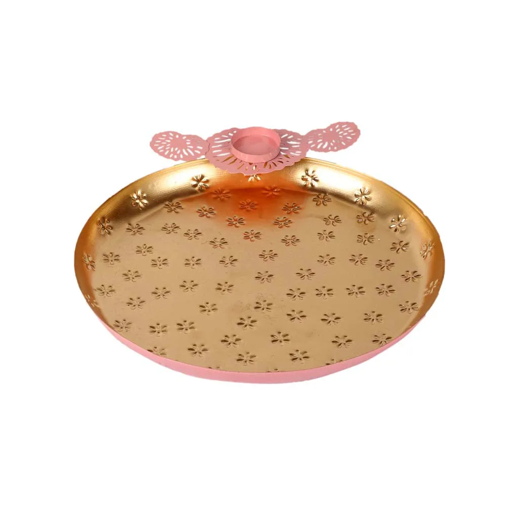 Traditional Pink Glass Urli Bowl/Potpourri Set of 2