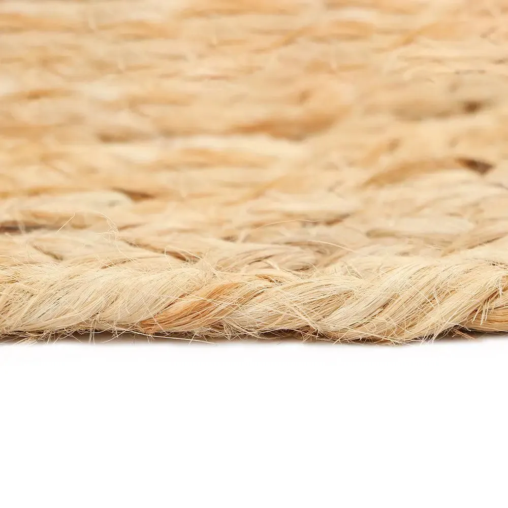 Traditional Round Jute Placemat Set Of 4