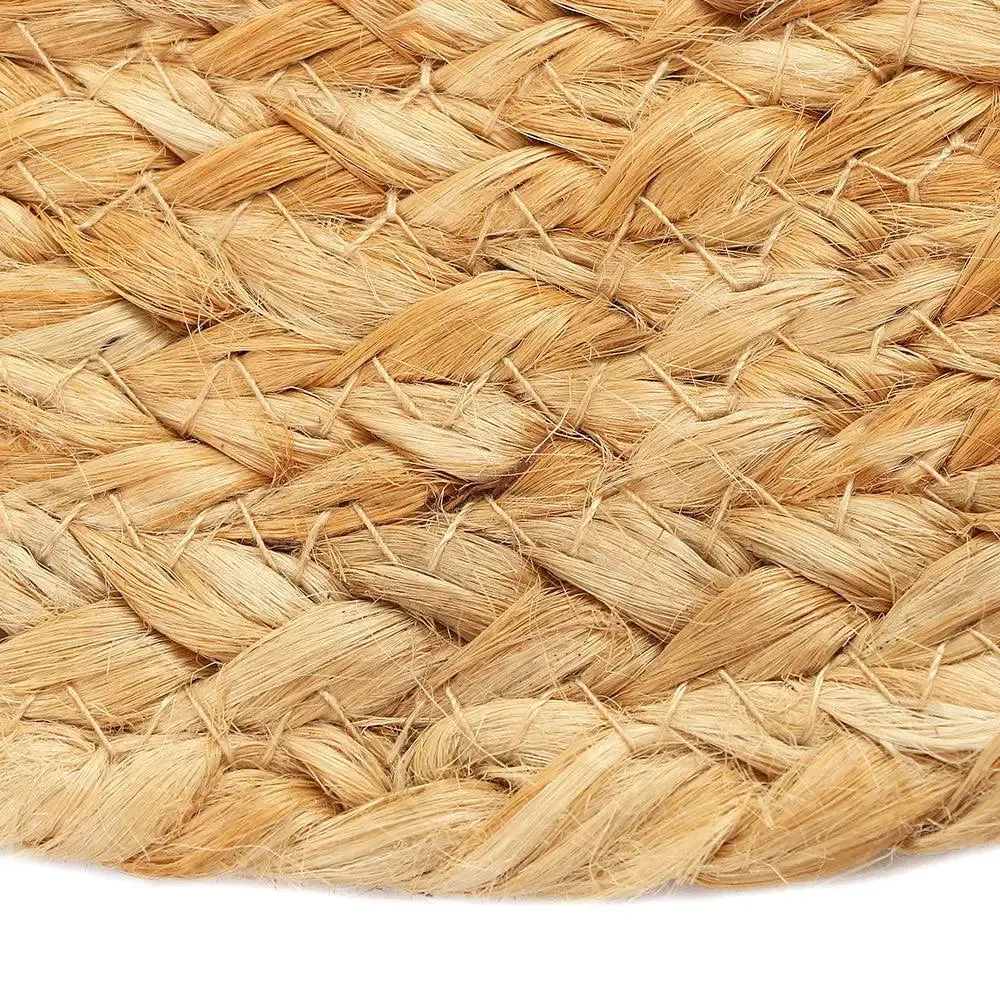 Traditional Round Jute Placemat Set Of 4