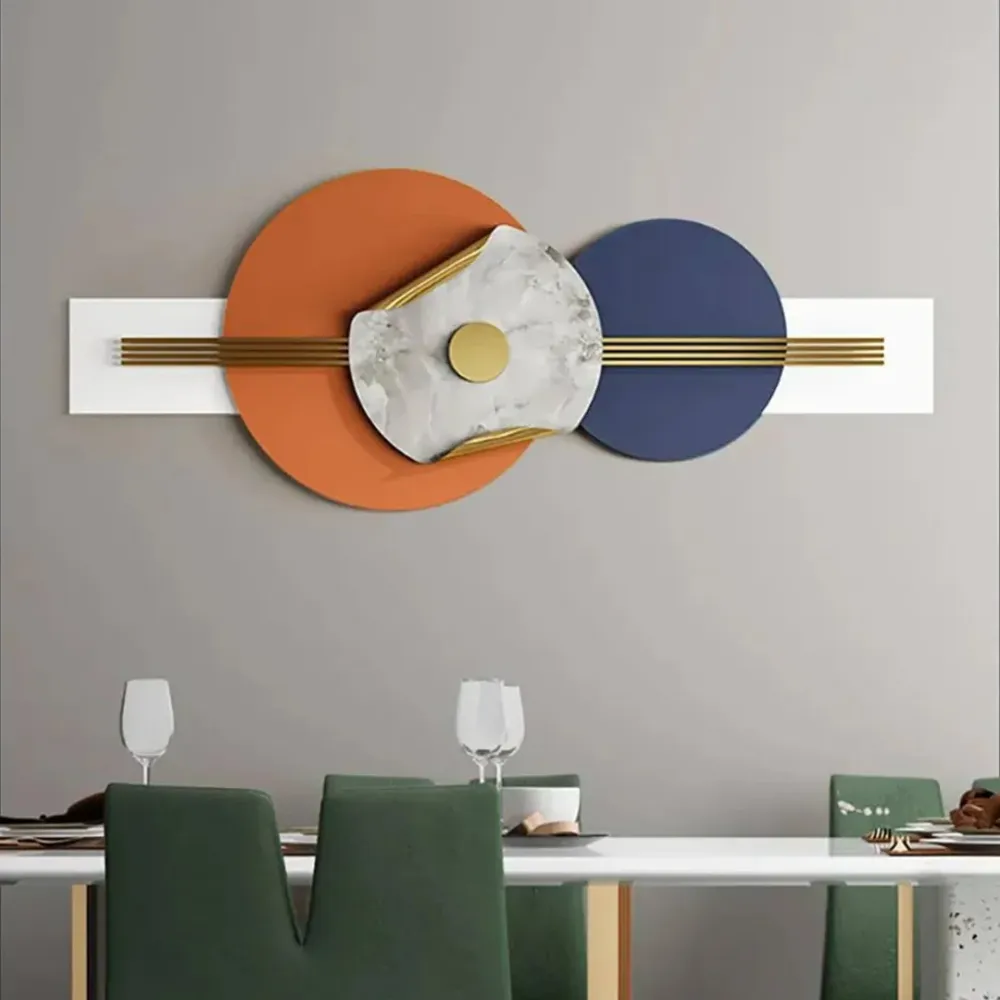 WallMantra Transitional Geometry Wall Decor
