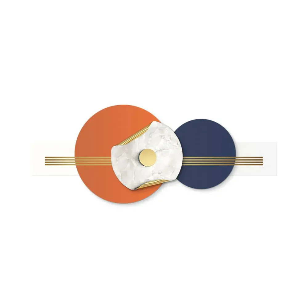 WallMantra Transitional Geometry Wall Decor