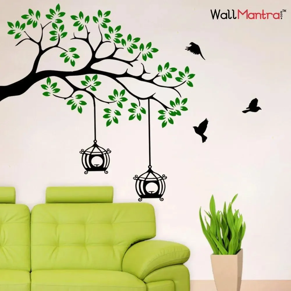 Tree Branch Nature Wall Sticker For Living Room