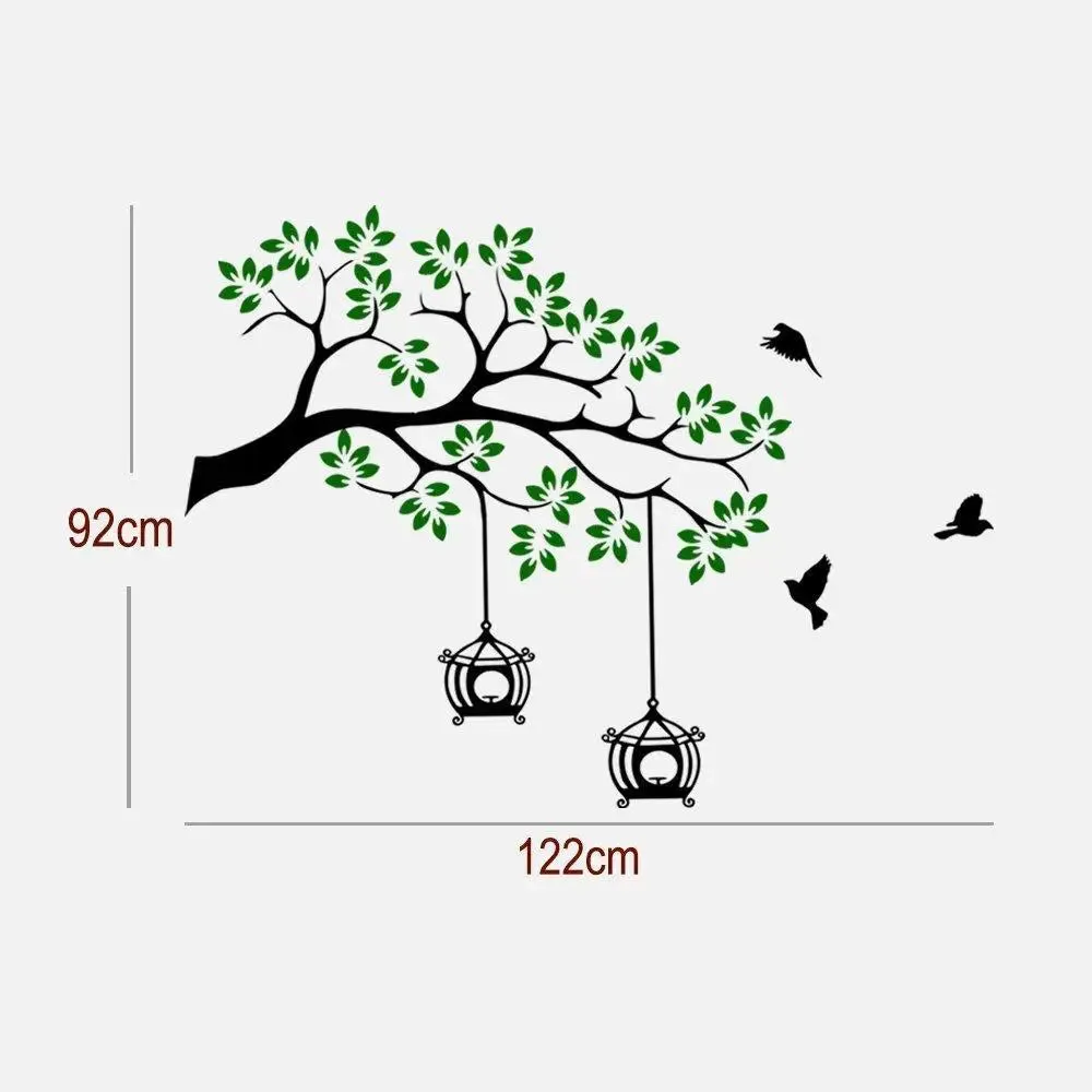 Tree Branch Nature Wall Sticker For Living Room