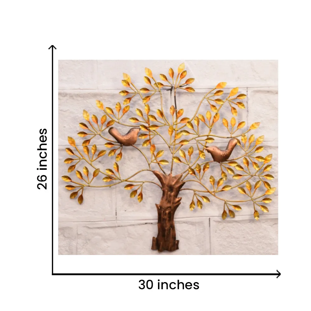 Tree Metal Wall Art Decor for Living Room
