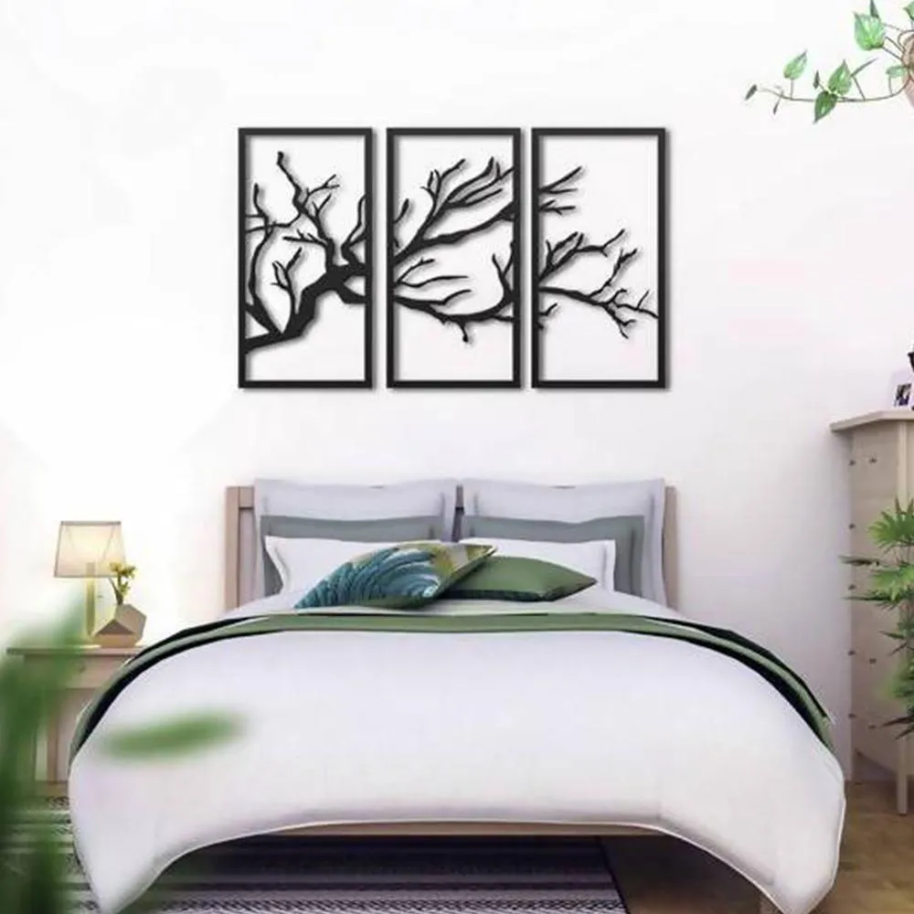 Tree of Life 3 Pieces Metal Wall Art Set of 3
