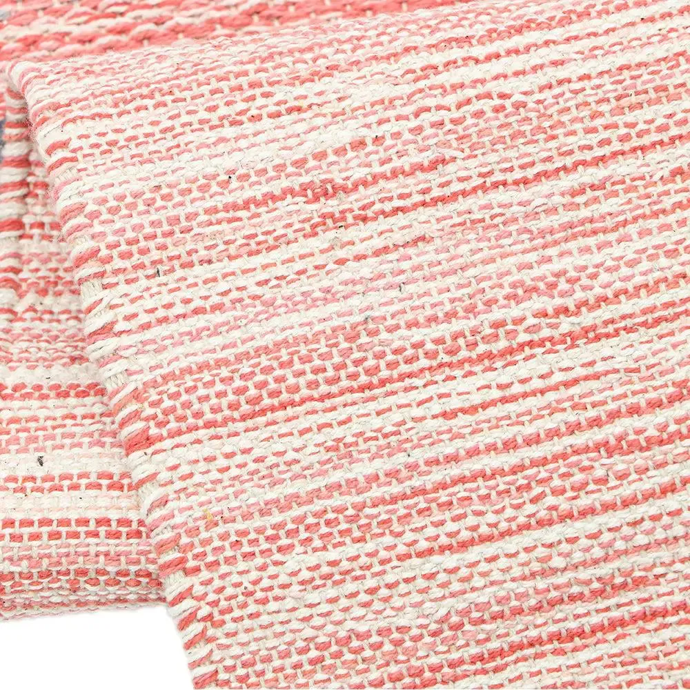 Tribal Designed Pink &amp; Grey Cotton Table Runner